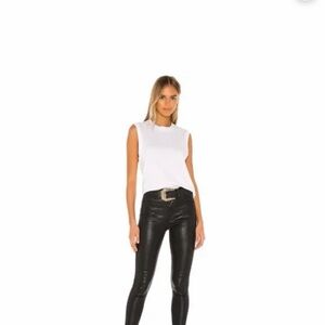 Levi's Mile High Ankle Skinny-Black Serpent Foil NWT